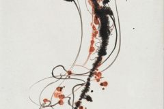 Qualle-rauf-74-x-46-cm-Tusche-auf-Xuanpapier-auf-Leinwand-2014