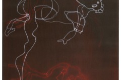 Hoppla-2025-94-x-57-cm-Tusche-und-Acryl-auf-Seide